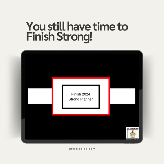 Finish 2024 Strong Planning