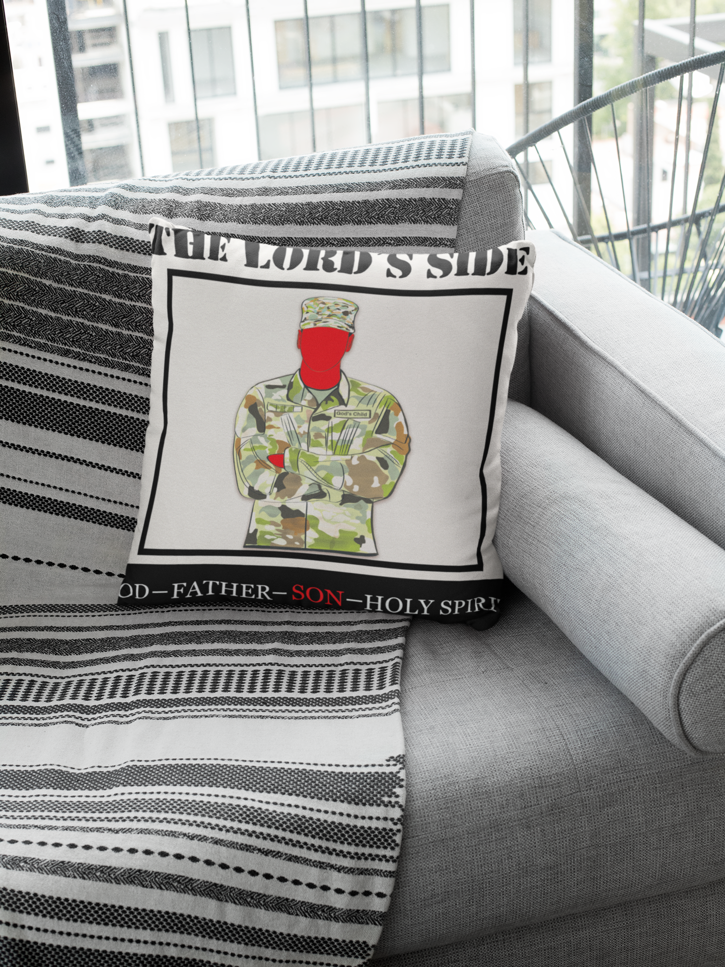 Lord’s Side Medium Square Pillow