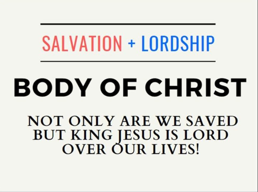 Salvation and Lordship