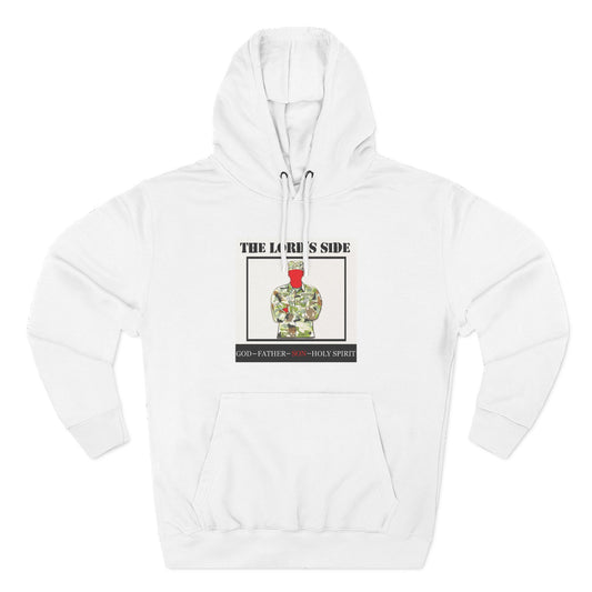 Three-Panel Fleece Hoodie