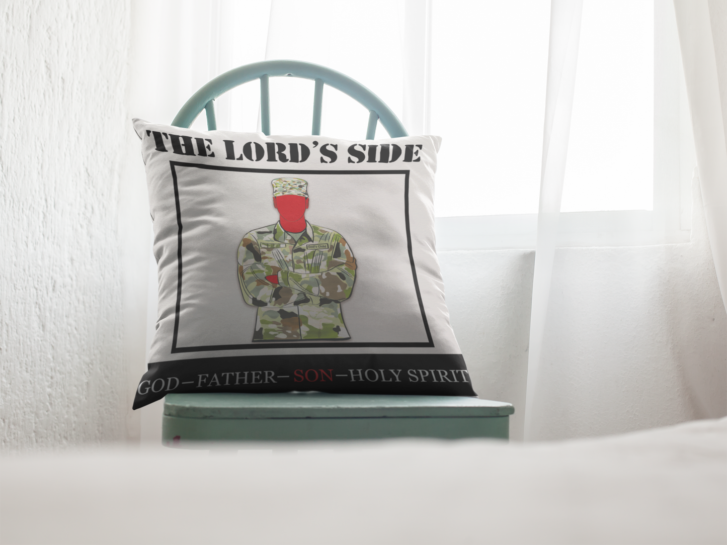 Lord’s Side Medium Square Pillow